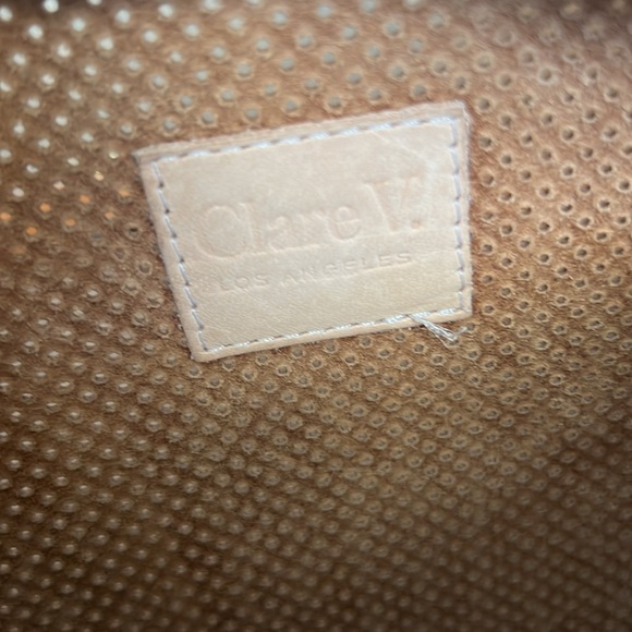 Clare V Grande Fanny Cuoio Perf - Picture 6 of 8